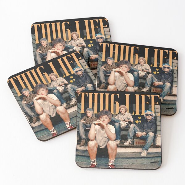 Item preview, The Golden Girl Thug Life , The Golden Girls Lover Gift 80s TV Sitcom Men Woman  designed and sold by Taylor  ART.