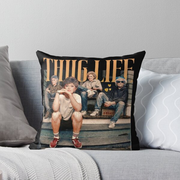 Vista previa del artículo con la obra «La chica dorada, Thug Life, Las chicas doradas, regalo para amantes, comedia de televisión de los 80, hombres y mujeres», diseñado y vendido por Taylor  ART.