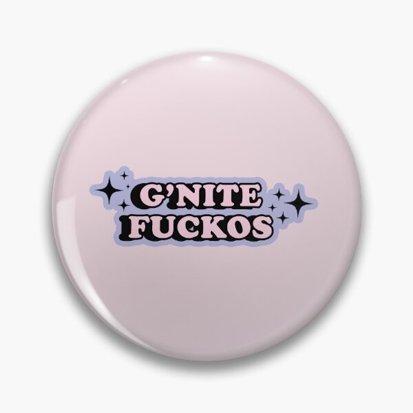 Item preview, Carrie Fisher Quote G'nite Fuckos designed and sold by baranskini.