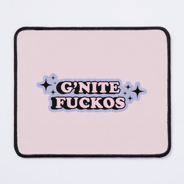 Item preview, Carrie Fisher Quote G'nite Fuckos designed and sold by baranskini.
