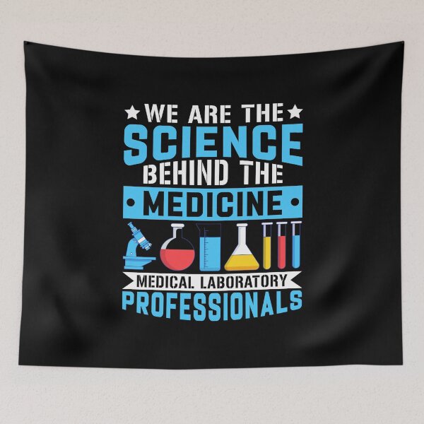 Item preview, We Are The Science Behind The Medicine - Rat Lab Technician designed and sold by DexertimaArt.