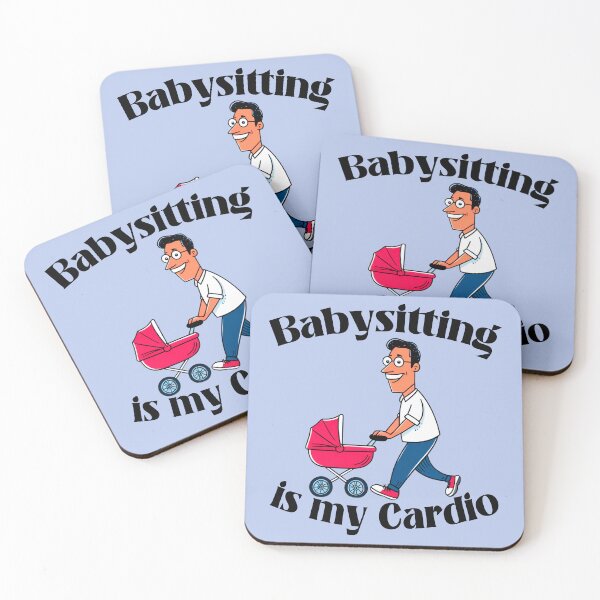 Item preview, Babysitting Is My Cardio 1 designed and sold by DigitalandPhoto.
