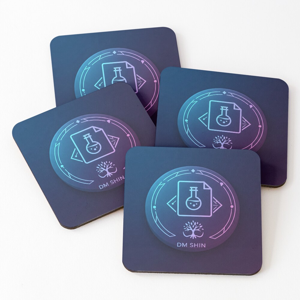 Item preview, Coasters (Set of 4) designed and sold by DM-Roundtable.