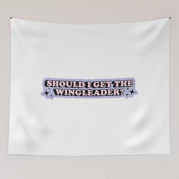 Item preview, Fourth Wing Should I get the wingleader Sticker designed and sold by baranskini.