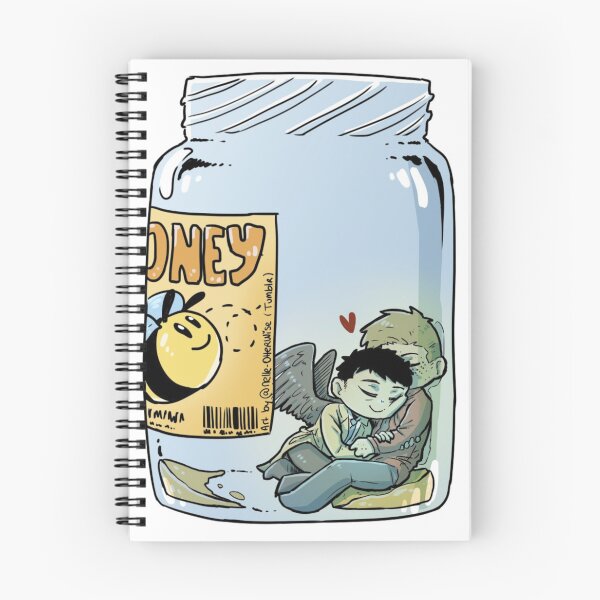 Item preview, Destiel in a honey jar designed and sold by Melle-OtterWise.