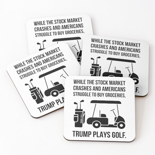 Item preview, Trump plays golf  designed and sold by Rachel the Artist .