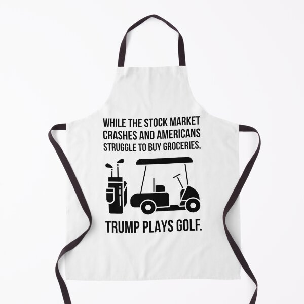 Item preview, Trump plays golf designed and sold by Rachel the Artist .