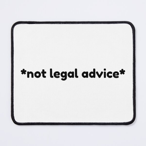 Item preview, *not legal advice* designed and sold by junkyardcollage.