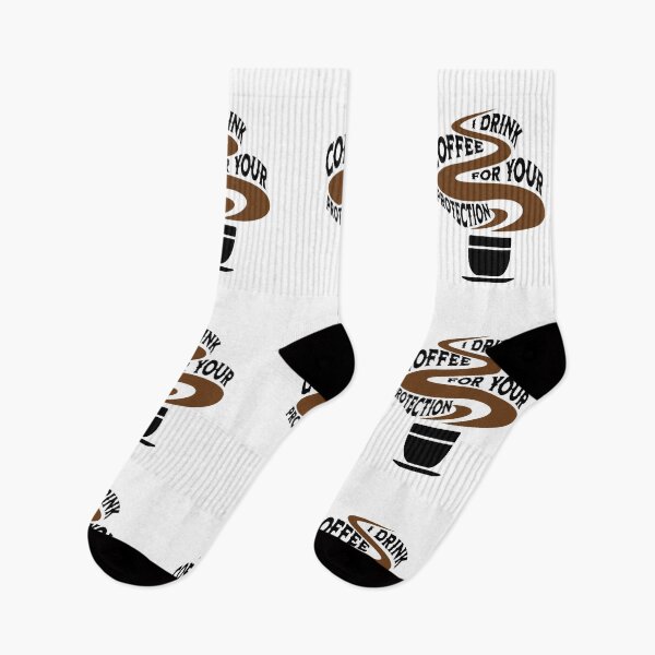 Item preview, I Drink Coffee for Your Protection designed and sold by ArtDesignTp.