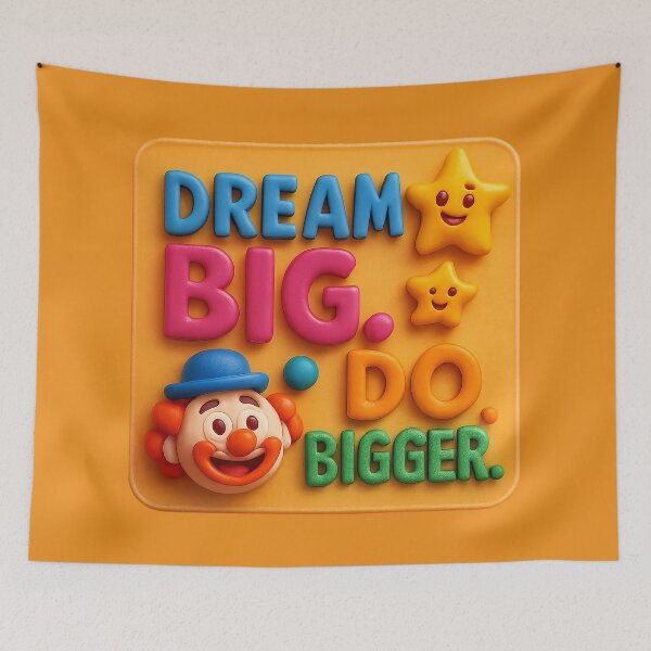 Item preview, Dream big, do bigger – motivational design designed and sold by Girih.