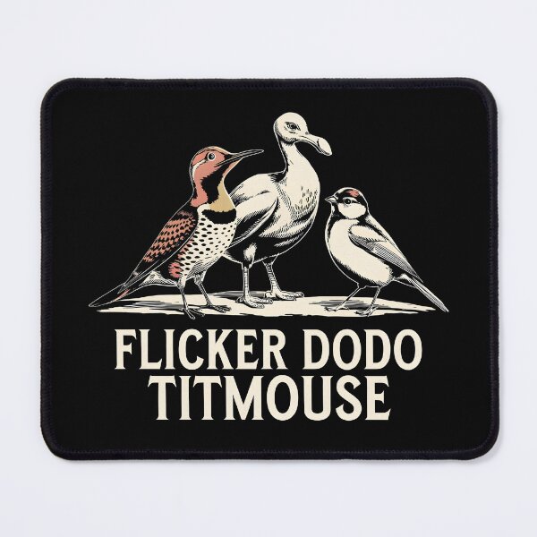 Item preview, Flicker Dodo Titmouse designed and sold by AniArtPL.