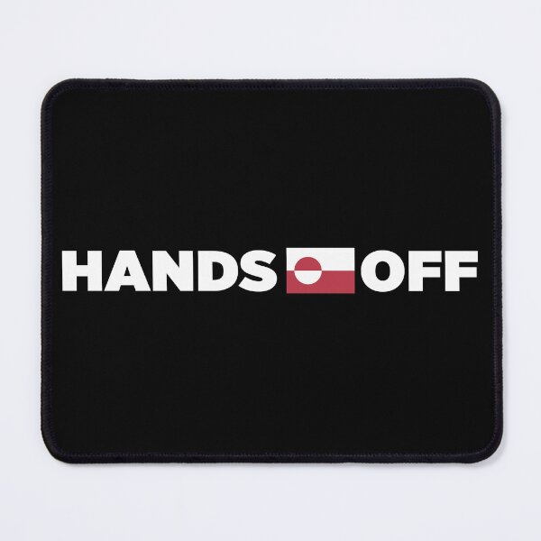 Item preview, Hands Off Greenland - Bumper Sticker designed and sold by ElsBellsDesign.