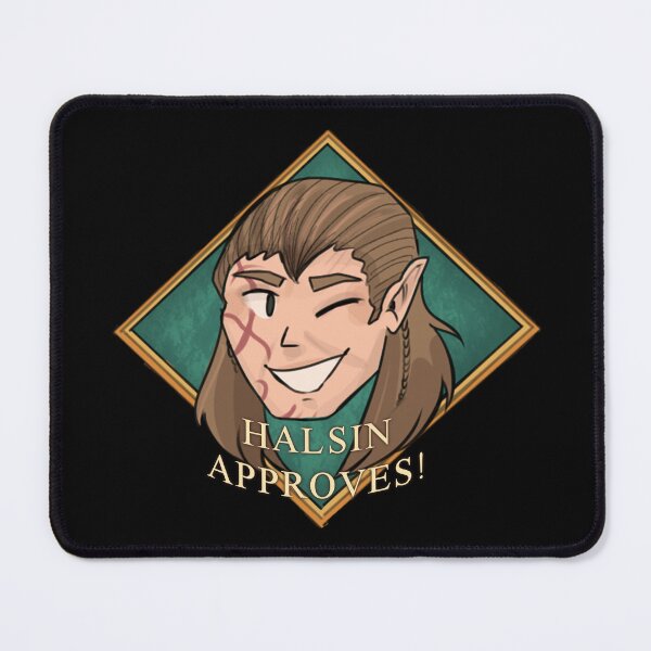 Item preview, Halsin Approves! Baldur's Gate 3 designed and sold by Unsteadiii.