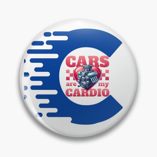 Item preview, "Cars Are My Cardio Graphic Design" designed and sold by Relevant Merch.