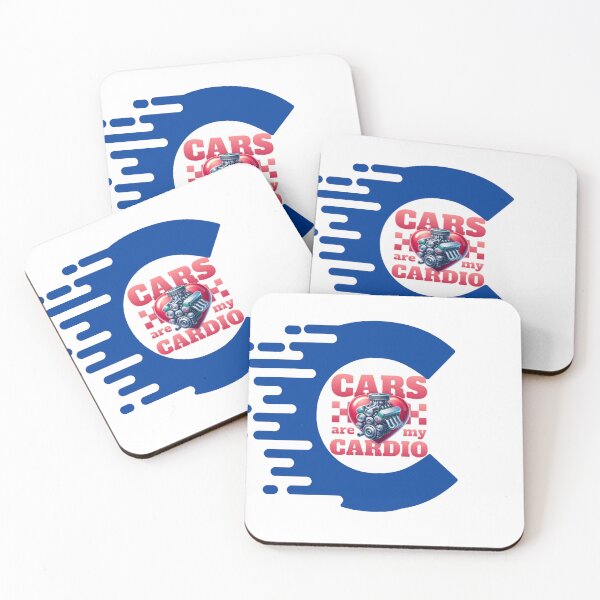 Item preview, "Cars Are My Cardio Graphic Design" designed and sold by Relevant Merch.