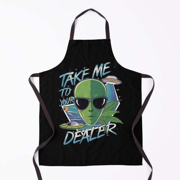 Item preview, Alien Take Me To Your Dealer Funny Stoner Humor  designed and sold by Moad Fahim.