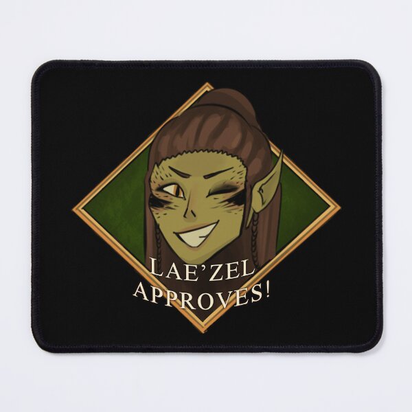 Item preview, Lae'zel Approves! Baldur's Gate 3 designed and sold by Unsteadiii.