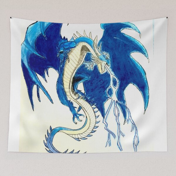 Item preview, Colourful Eye Catching Dragon Drawing designed and sold by NivyasArtistry.