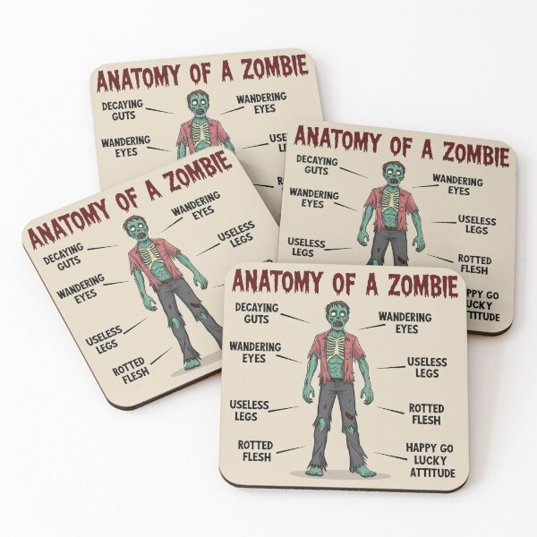 Item preview, Anatomy of a Zombie designed and sold by Vintage Designs +.