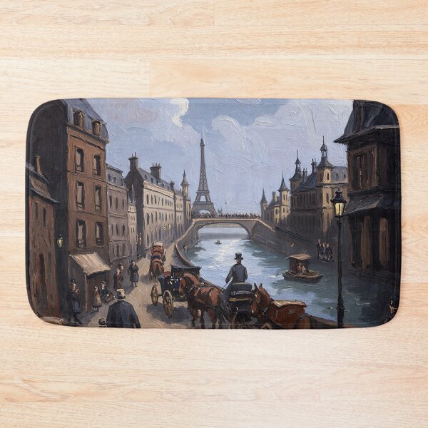 Item preview,  Paris in the 1800s vintage art designed and sold by Vintage Designs +.