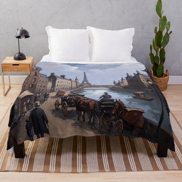 Item preview,  Paris in the 1800s vintage art designed and sold by Vintage Designs +.