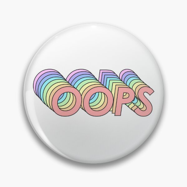 Item preview, OOPS designed and sold by oddwonders.