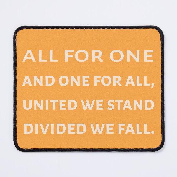 Item preview, The Three Musketeers Quote designed and sold by Lemon Pepper.