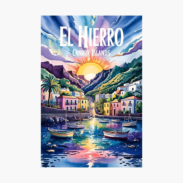 Item preview, EL HIERRO, the island offers pristine marine environments, rugged cliffs, and clear waters designed and sold by sirtonine.