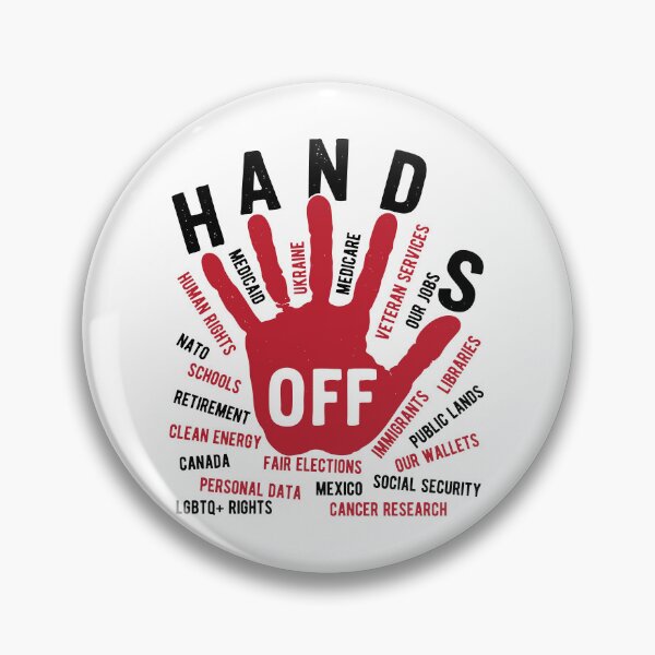 Item preview, Hands Off Medicaid Medicare Social Security Anti-Trump 2025 designed and sold by d247.