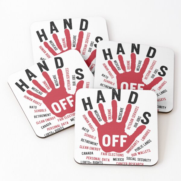 Item preview, Hands Off Medicaid Medicare Social Security Anti-Trump 2025 designed and sold by d247.