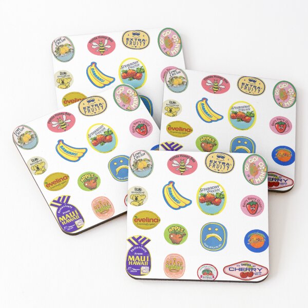 Item preview, Fruit Stickers Sticker Pack designed and sold by DhriegoStudio.