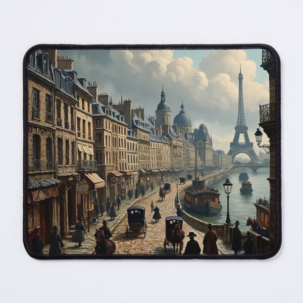 Item preview, Paris in the 1800s vintage art designed and sold by Vintage Designs +.