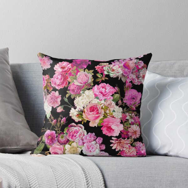 Item preview, Showgirl Roses on Black designed and sold by Peggy Stanley.