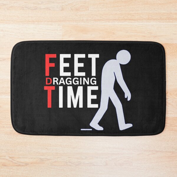 Item preview, Feet Dragging Time: The Daily Struggle Of Motivation designed and sold by elynne9.