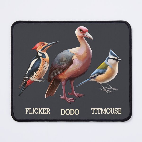 Item preview, Flicker Dodo Titmouse designed and sold by AniArtPL.