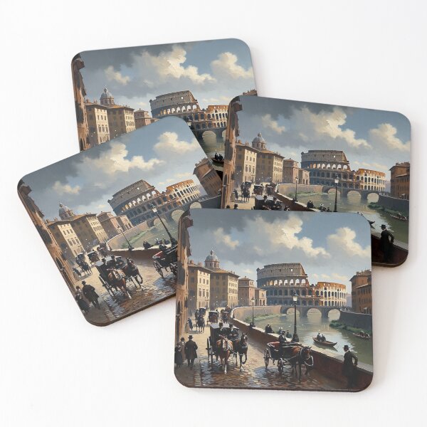 Item preview, Rome in the 1800s vintage art designed and sold by Vintage Designs +.
