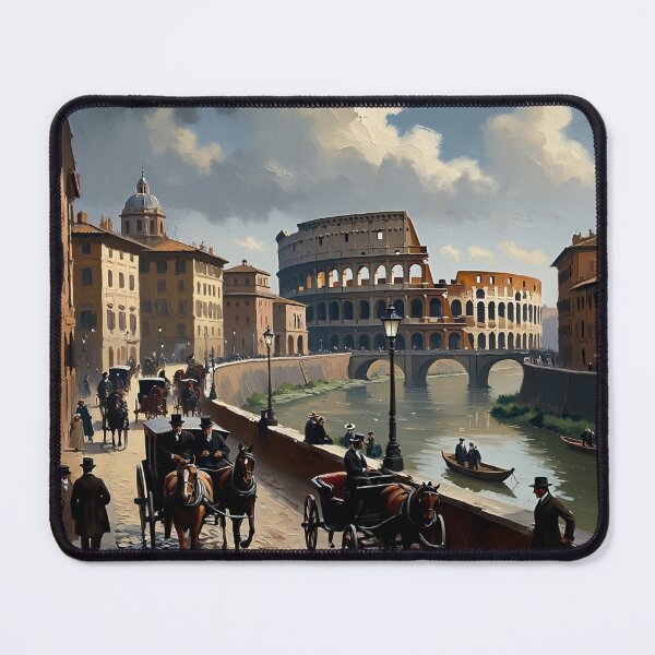 Item preview, Rome in the 1800s vintage art designed and sold by Vintage Designs +.