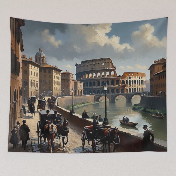 Item preview, Rome in the 1800s vintage art designed and sold by Vintage Designs +.