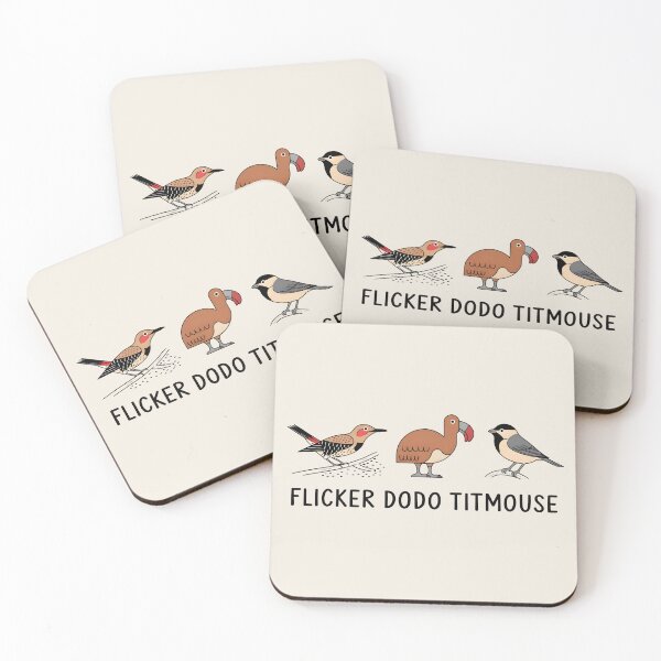 Item preview, Flicker Dodo Titmouse designed and sold by AniArtPL.