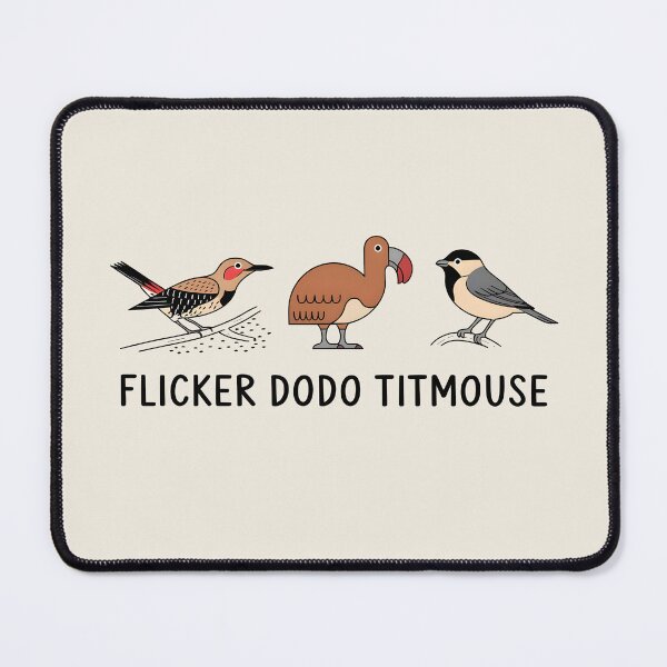 Item preview, Flicker Dodo Titmouse designed and sold by AniArtPL.