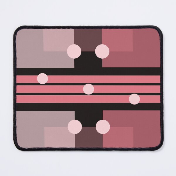 Item preview, A1VS - Pink Sqaure Shapes Seamless Pattern designed and sold by CocoLuneDesigns.