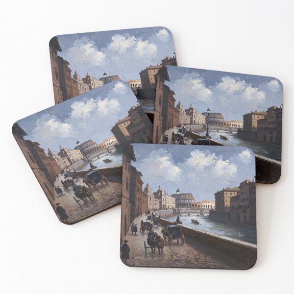 Item preview, Rome in the 1800s vintage art designed and sold by Vintage Designs +.