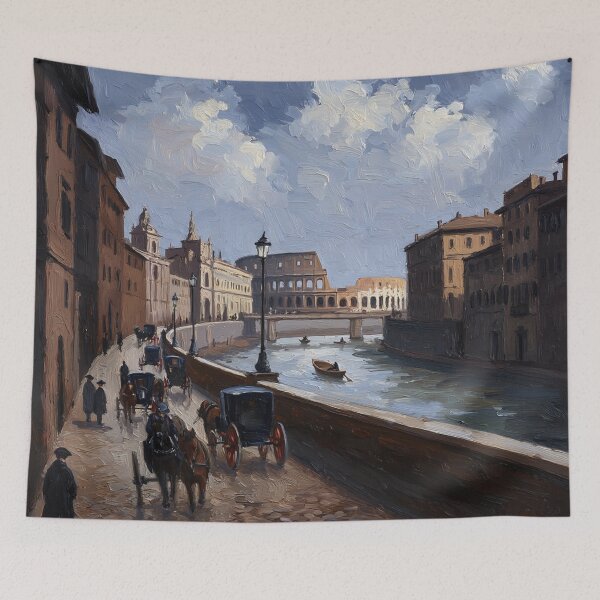 Item preview, Rome in the 1800s vintage art designed and sold by Vintage Designs +.