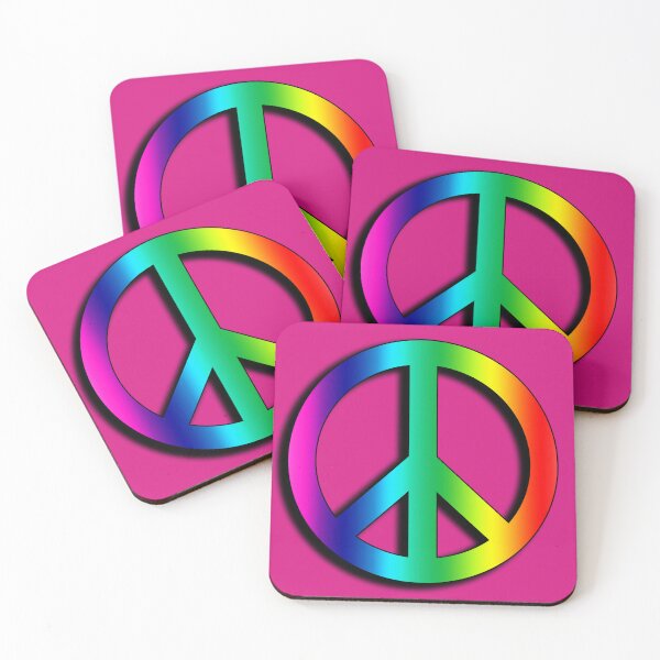 Item preview, peace and love, wear them with pride whenever you feel with the energy of the rainbow. designed and sold by rikyfreestyle.