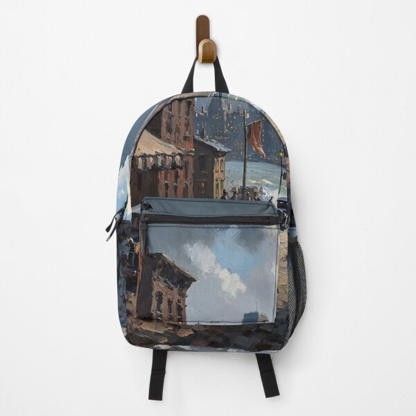 Item preview, New York in the 1800s vintage art designed and sold by Vintage Designs +.