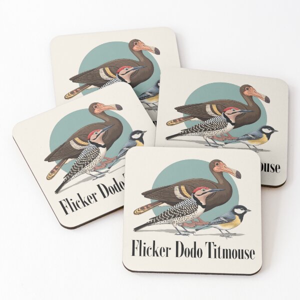 Item preview, Flicker Dodo Titmouse designed and sold by AniArtPL.