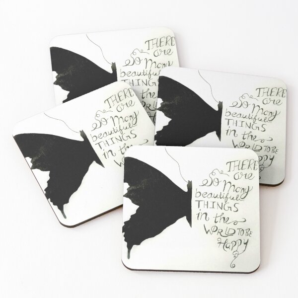 Item preview, Black & White Butterfly Quote Art  designed and sold by NivyasArtistry.