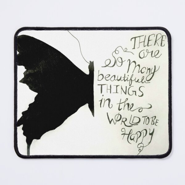 Item preview, Black & White Butterfly Quote Art designed and sold by NivyasArtistry.