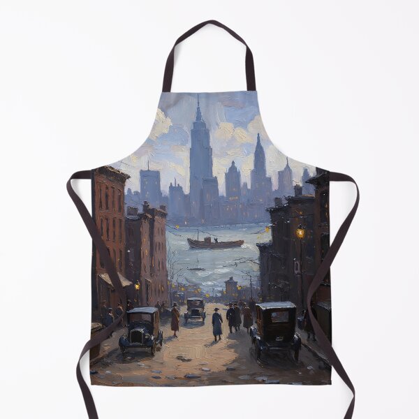 Item preview, New York in the 1800s vintage art designed and sold by Vintage Designs +.