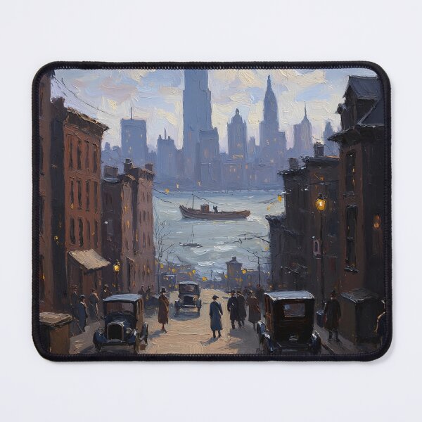 Item preview,  New York in the 1800s vintage art designed and sold by Vintage Designs +.